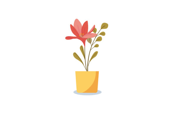 Boho Color Floral Plant Illustration-05: A Versatile Design for Your Creative Projects