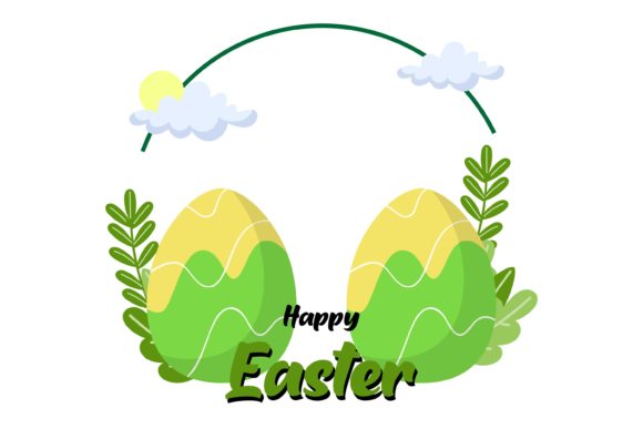 Creative Easter Egg Frame Floral Designs