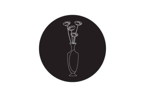 Exploring Flowers Floral Art White Line Style: A Versatile Design Choice