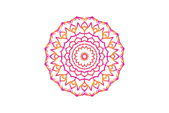 Floral Mandala: A Versatile Design Element