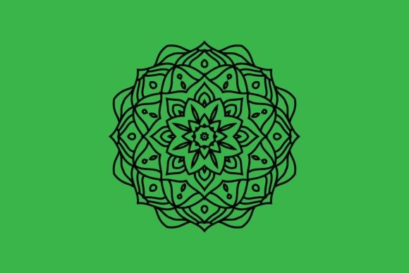 Unlocking Creativity with Mandala Floral Meditation Vector
